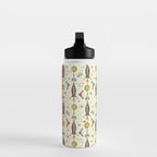 Atomic Kitty Rockets ©studioxtine Water Bottle Gallery Image 3