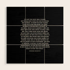 The Man in the Arena - Theodore Roosevelt Wood Wall Art Gallery Image 1