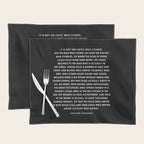 The Man in the Arena - Theodore Roosevelt Placemat Gallery Image 1