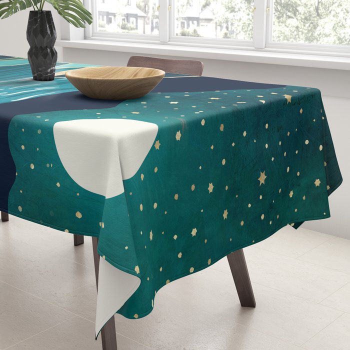 Moon Water Vista Tablecloth Gallery Image 3