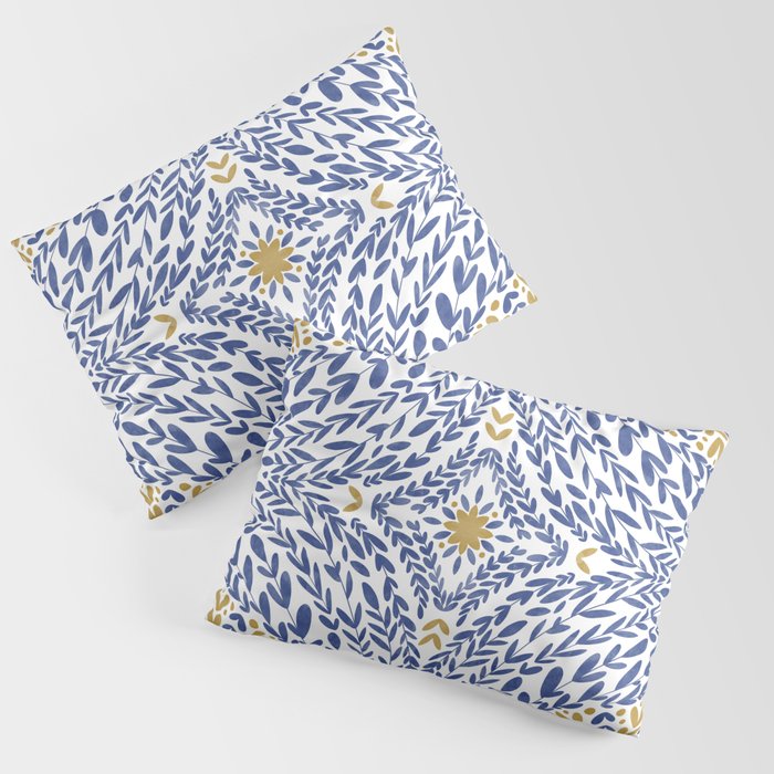 Intricate modern nature tile B Pillow Sham Gallery Image 3