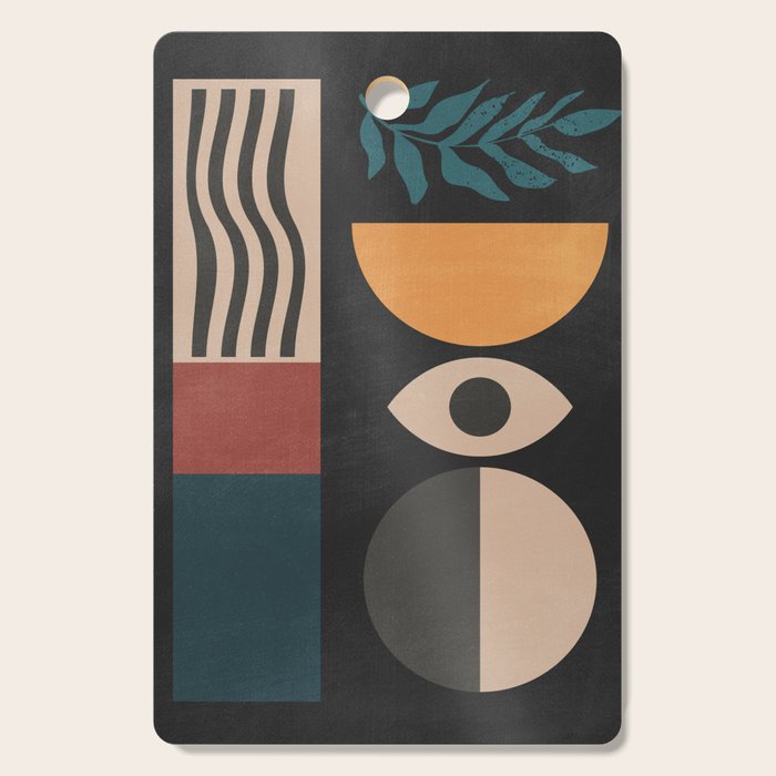 Geometric Abstraction 237 Cutting Board Gallery Image 1