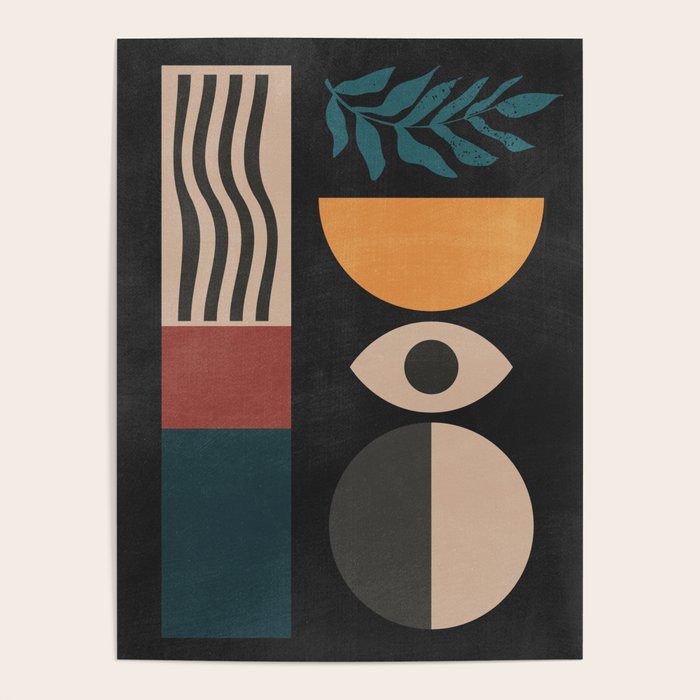 Geometric Abstraction 237 Poster Gallery Image 1