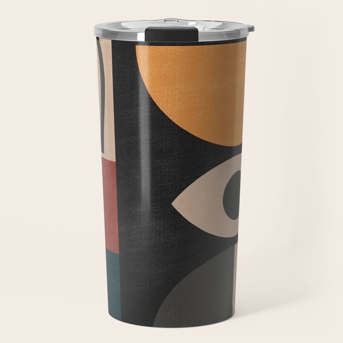 Geometric Abstraction 237 Travel Mug Gallery Image 1