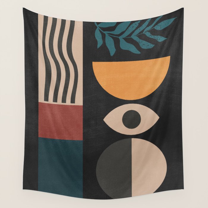 Geometric Abstraction 237 Wall Tapestry Gallery Image 4