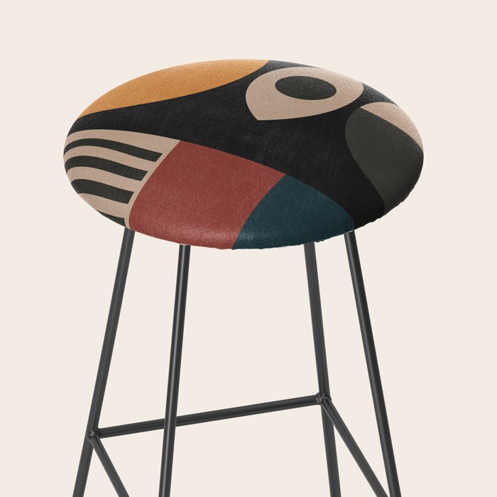 Geometric Abstraction 237 Stool Gallery Image 2