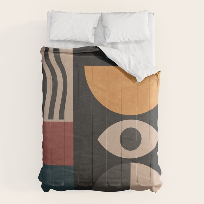 Geometric Abstraction 237 Comforter Gallery Image 1