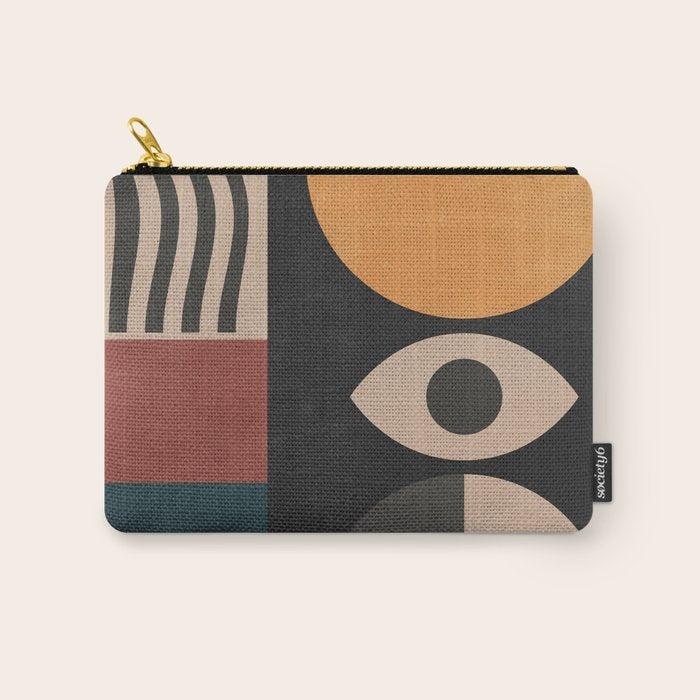 Geometric Abstraction 237 Carry All Pouch Gallery Image 1