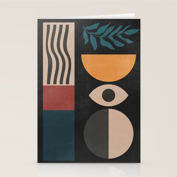 Geometric Abstraction 237 Stationery Card Gallery Image 2