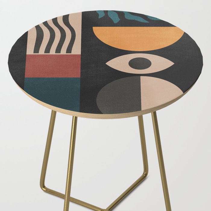 Geometric Abstraction 237 Side Table Gallery Image 2