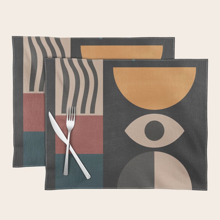 Geometric Abstraction 237 Placemat Gallery Image 1