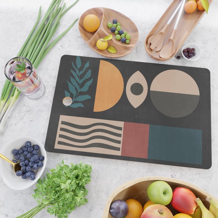 Geometric Abstraction 237 Cutting Board Gallery Image 2