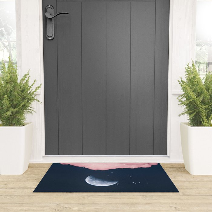 Falling moon Welcome Mat Gallery Image 3
