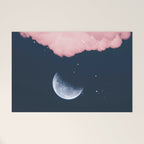 Falling moon Welcome Mat Gallery Image 1