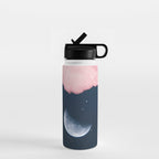 Falling moon Water Bottle Gallery Image 1