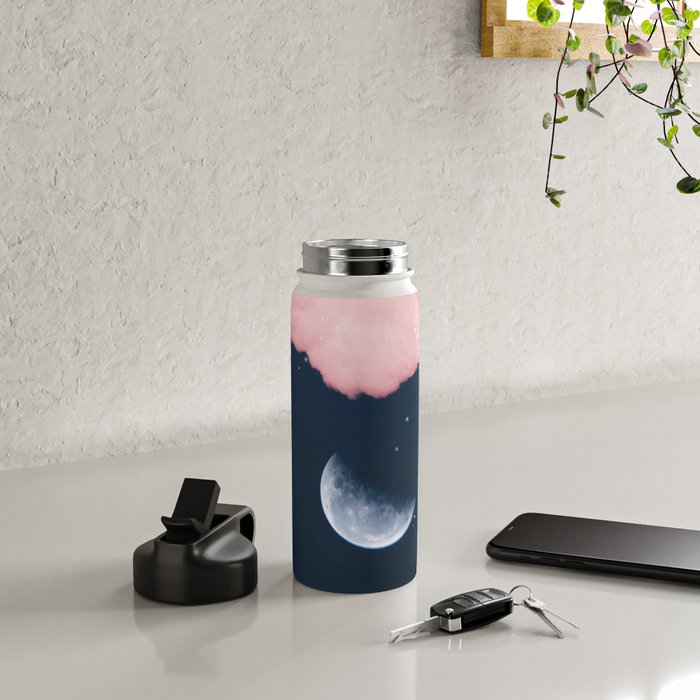 Falling moon Water Bottle Gallery Image 5