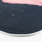 Falling moon Bath Mat Gallery Image 3