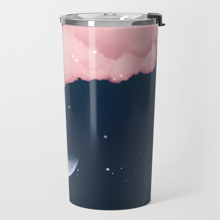 Falling moon Travel Mug Gallery Image 2