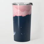 Falling moon Travel Mug Gallery Image 2
