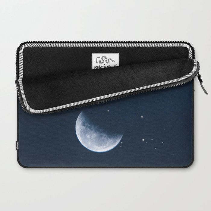 Falling moon Laptop Sleeve Gallery Image 2