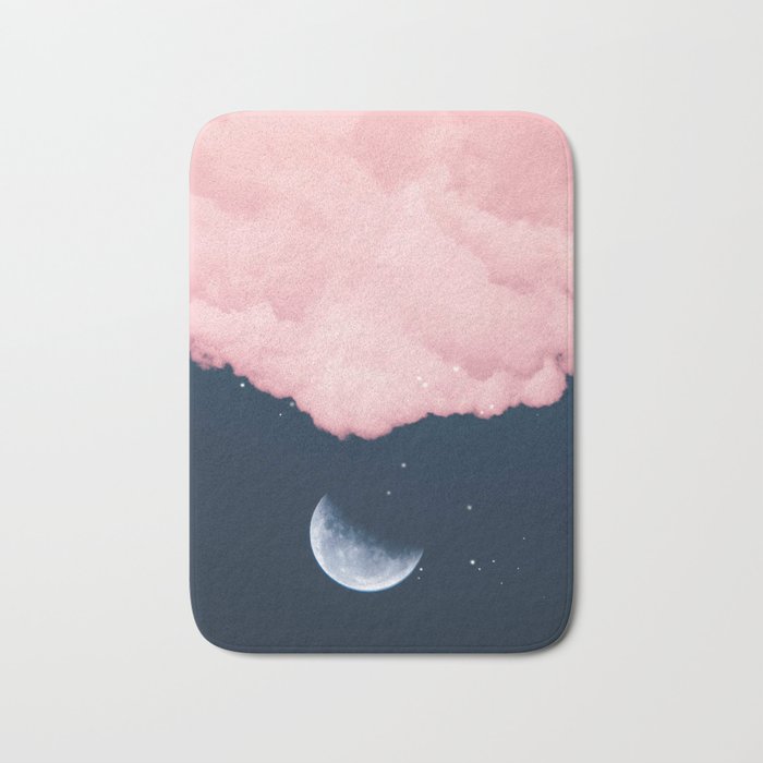 Falling moon Bath Mat Gallery Image 1