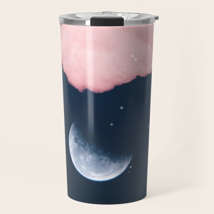 Falling moon Travel Mug Gallery Image 1