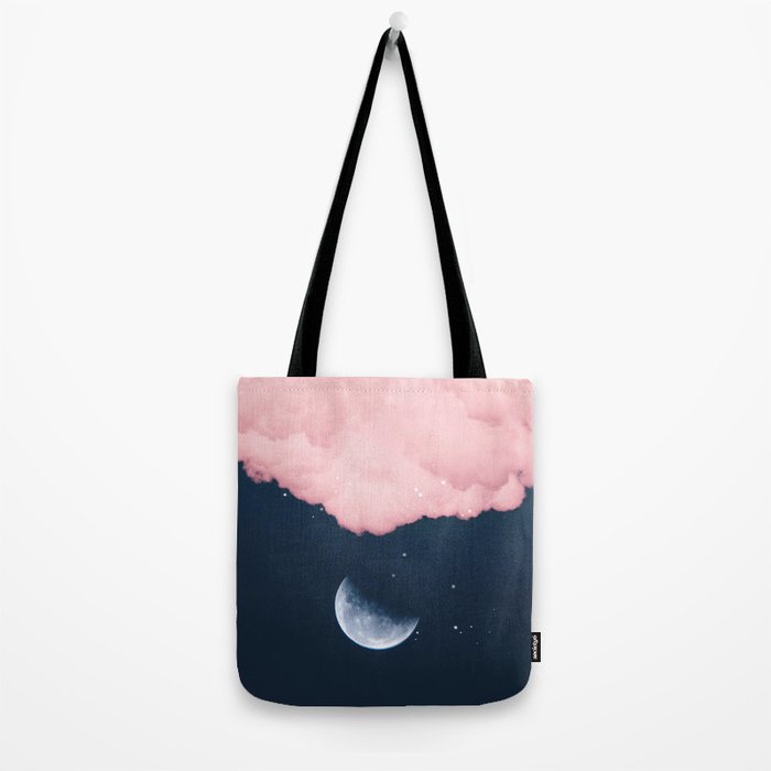 Falling moon Tote Bag Gallery Image 2