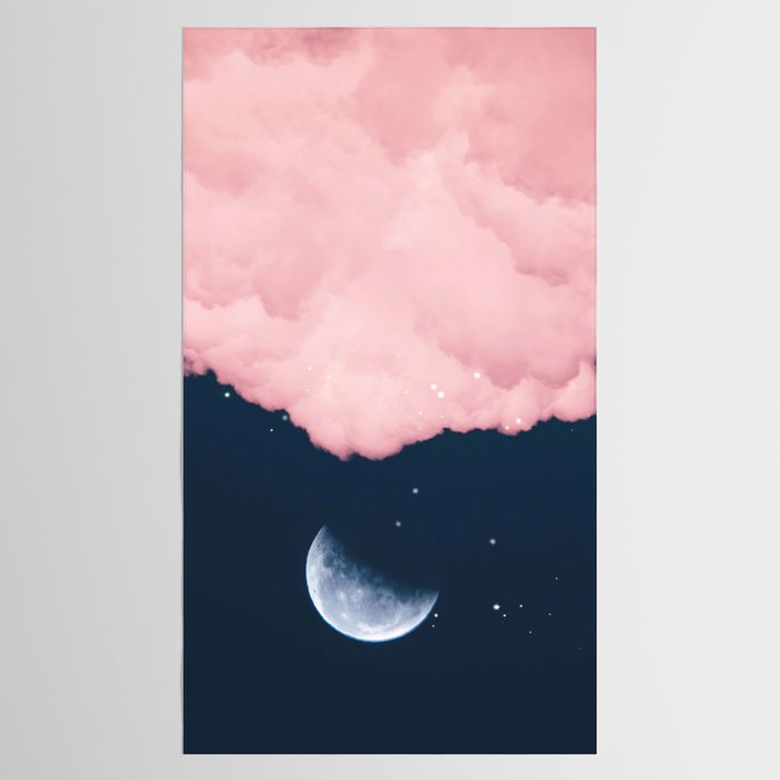 Falling moon Tablecloth Gallery Image 2