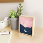 Falling moon Mini Art Print Gallery Image 2