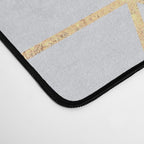 Soft Blue Gradient Cubes Desk Mat Gallery Image 4
