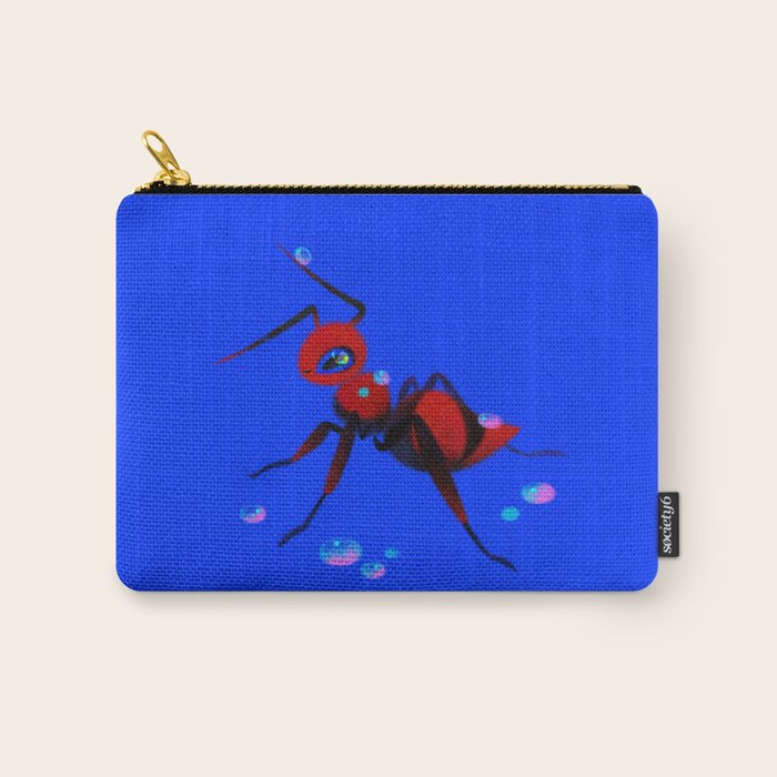 Red velvet ant Carry All Pouch Gallery Image 1