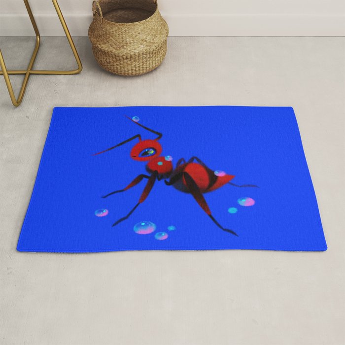 Red velvet ant Rug Gallery Image 1
