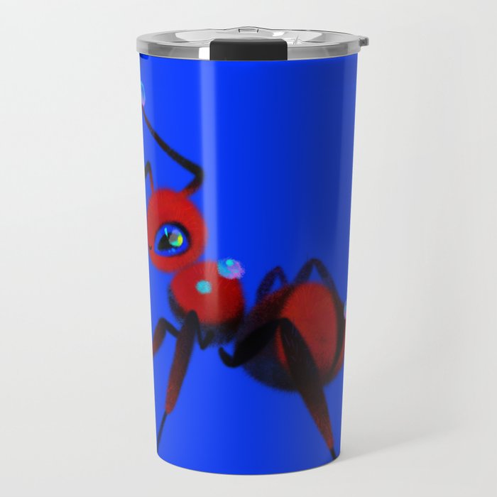 Red velvet ant Travel Mug Gallery Image 1