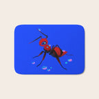 Red velvet ant Bath Mat Gallery Image 1