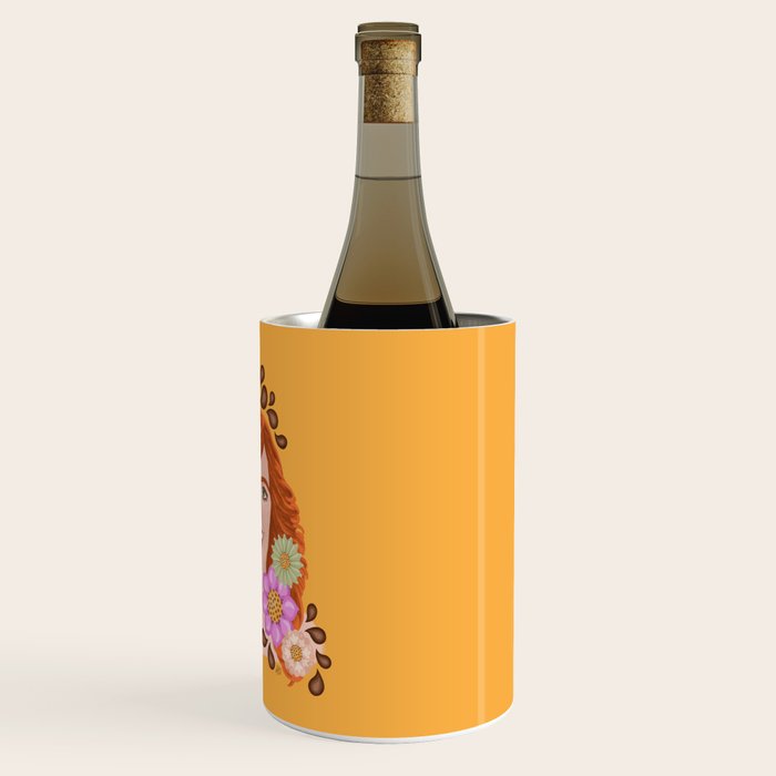 Vintage Beauty Retro Portrait Wine Chiller Gallery Image 3