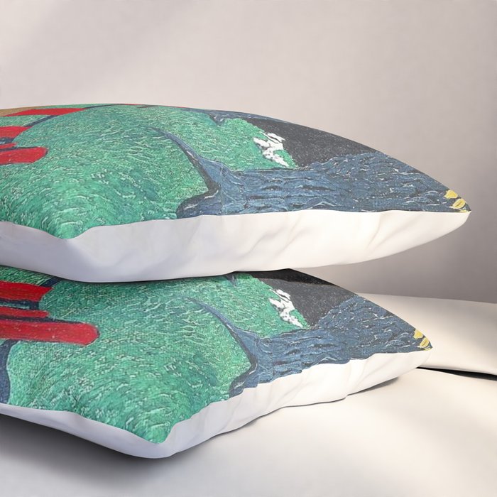 African American Masterpiece 'Man on a Bench' by Horace Pippin Pillow Sham Gallery Image 3