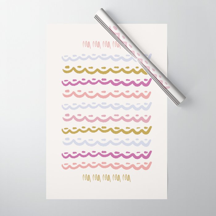 Abstract Water  Wrapping Paper Gallery Image 1