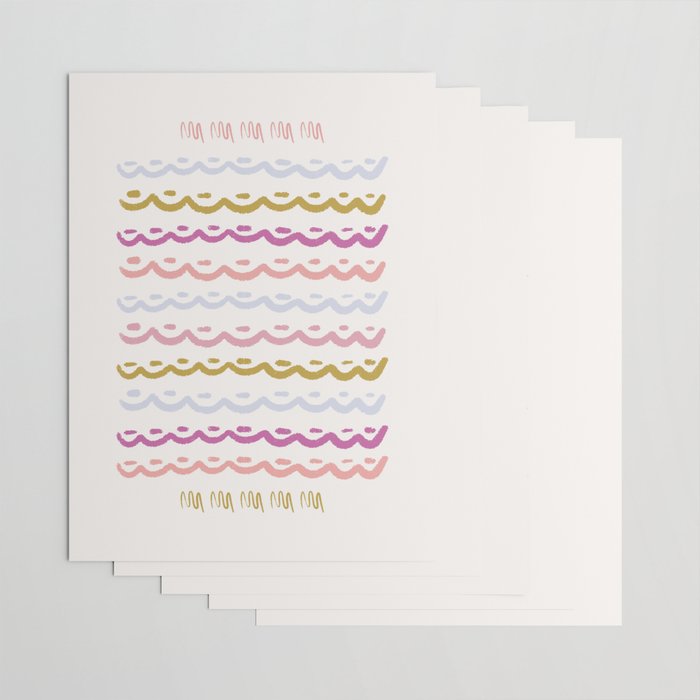 Abstract Water  Wrapping Paper Gallery Image 3