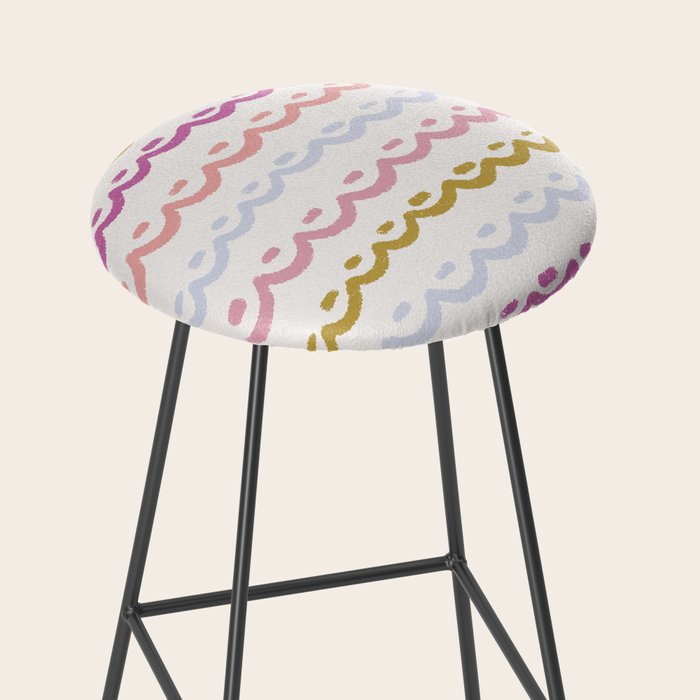 Abstract Water  Stool Gallery Image 2