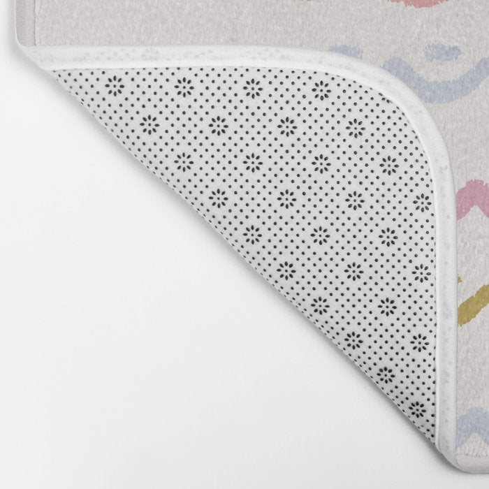 Abstract Water  Bath Mat Gallery Image 2
