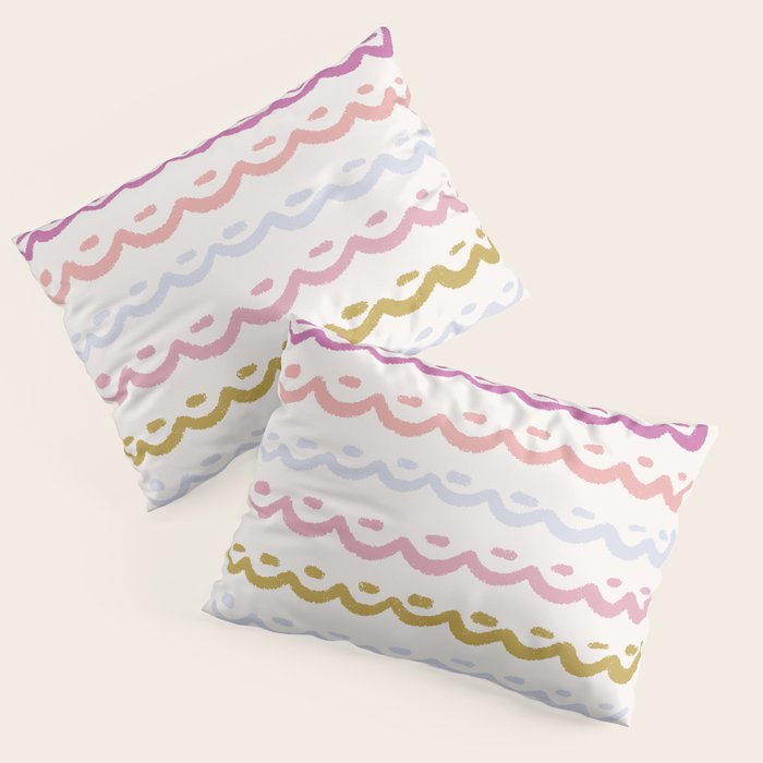 Abstract Water  Pillow Sham Gallery Image 1