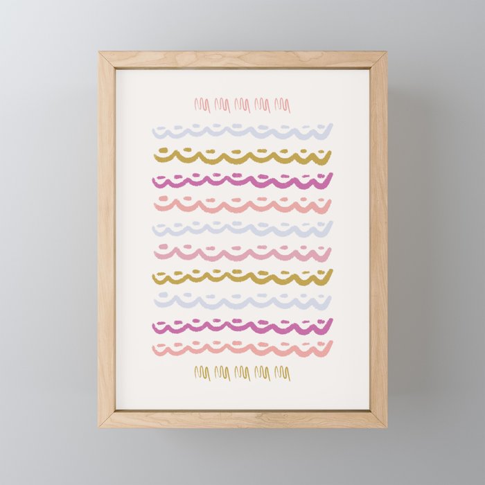 Abstract Water  Mini Art Print Gallery Image 1