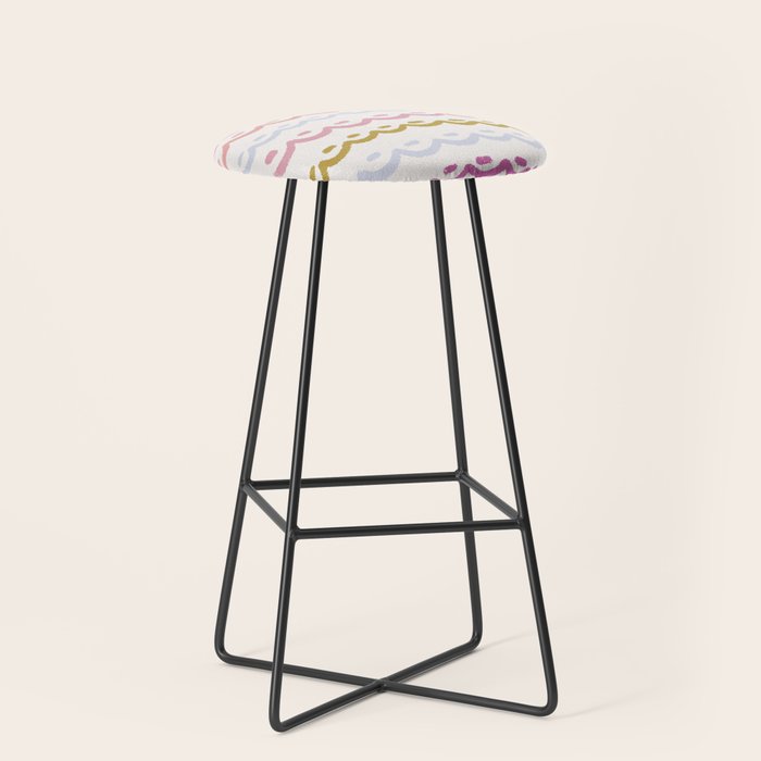 Abstract Water  Stool Gallery Image 1