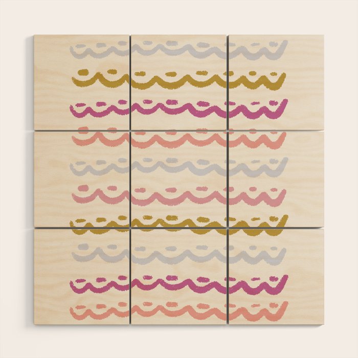 Abstract Water  Wood Wall Art Gallery Image 1