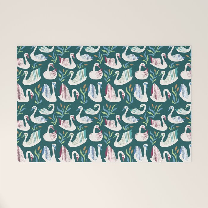 Swans Pond Welcome Mat Gallery Image 1