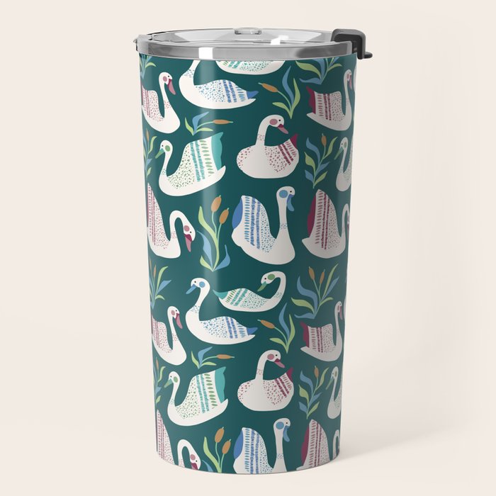 Swans Pond Travel Mug Gallery Image 2