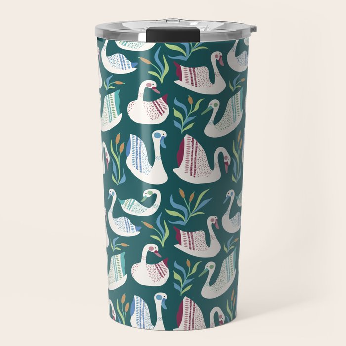 Swans Pond Travel Mug Gallery Image 1