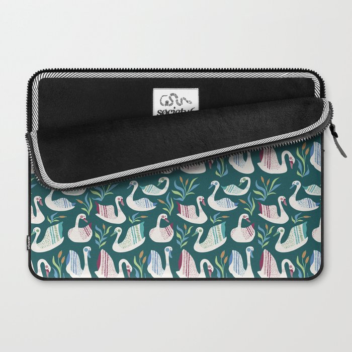 Swans Pond Laptop Sleeve Gallery Image 2