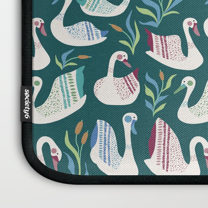 Swans Pond Laptop Sleeve Gallery Image 3