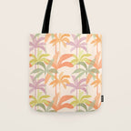 Palm Grove Repeat Pattern Tote Bag Gallery Image 1
